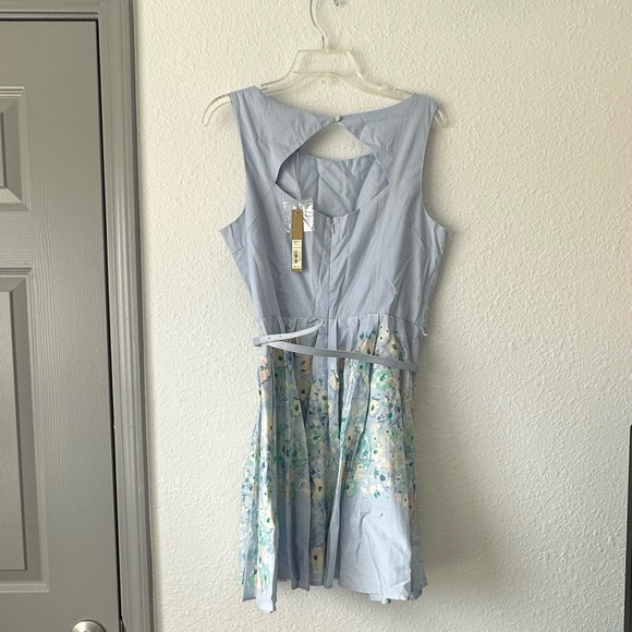 Lauren Conrad Floral Dress with Belt - 14 - Picture 2 of 8